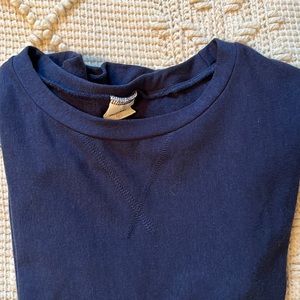 Buttercream clothing M navy sweatshirt dress